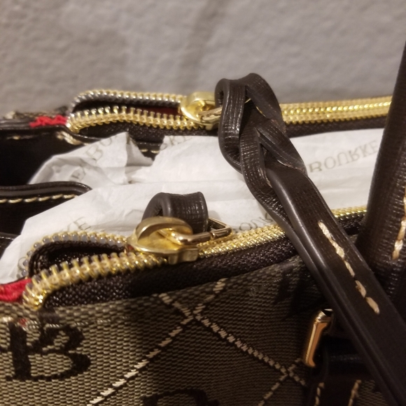 Dooney & Bourke Willa Zip Large Satchel Bag NWT - Picture 4 of 14